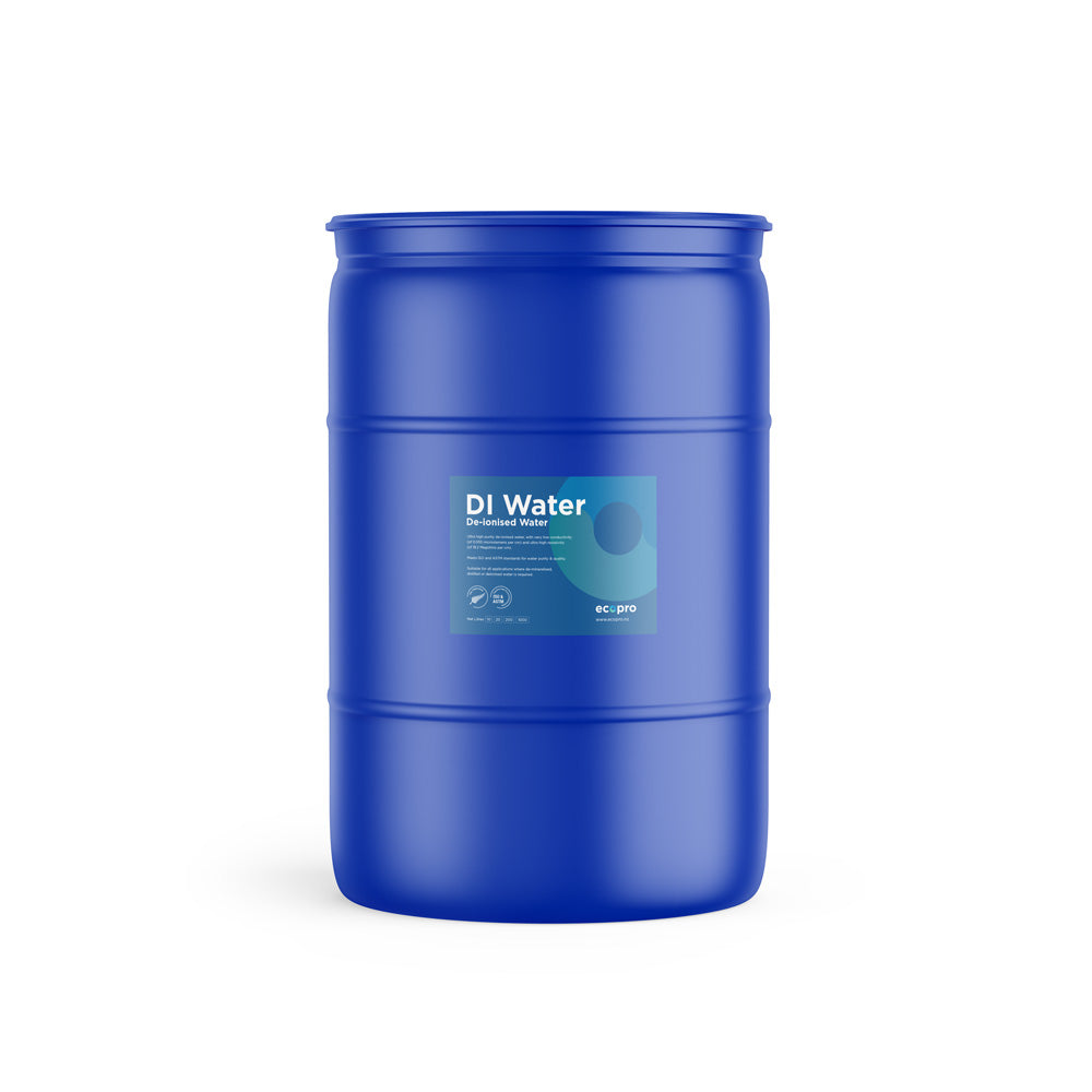 Deionised Water (DI Water) - 200 Litre Drum