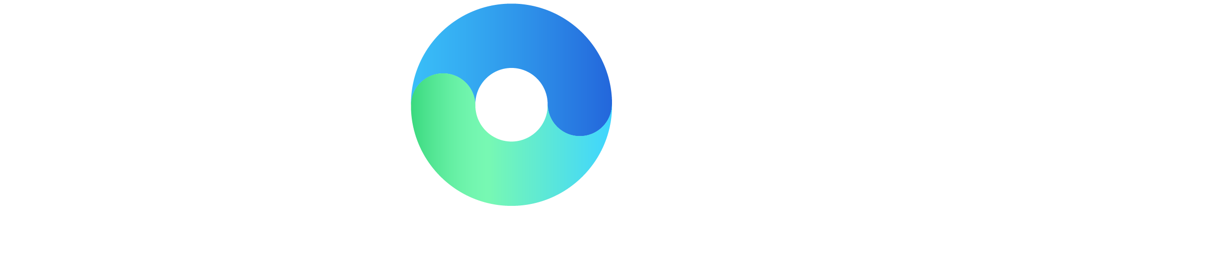 White EcoPro Logo with EcoPro blue and green circle logo device